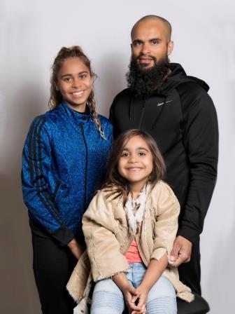 Potrait of Aaliyah, Lailah and Linnie
